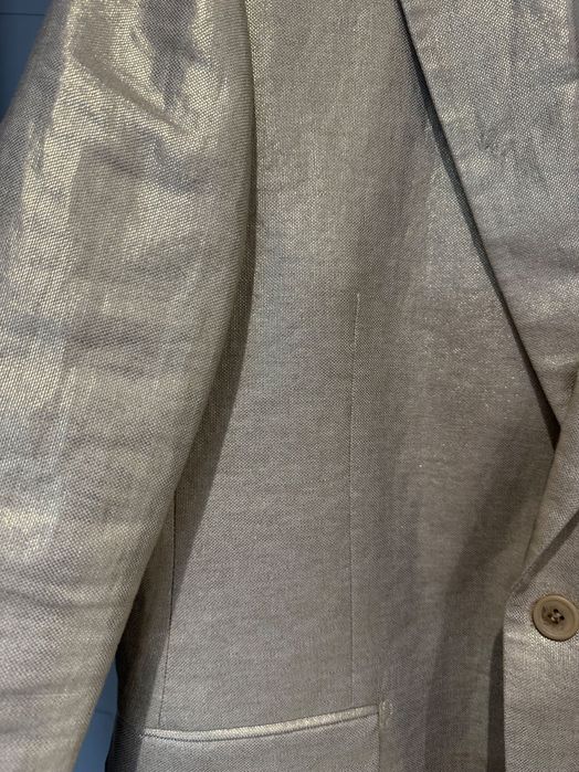 Мъжко ленено сако Bicciani, размер 50 L