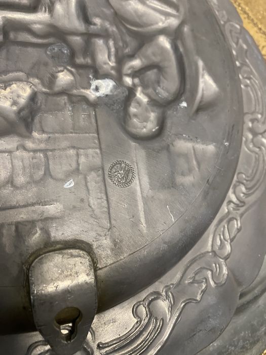 Немско пано за стена от калай