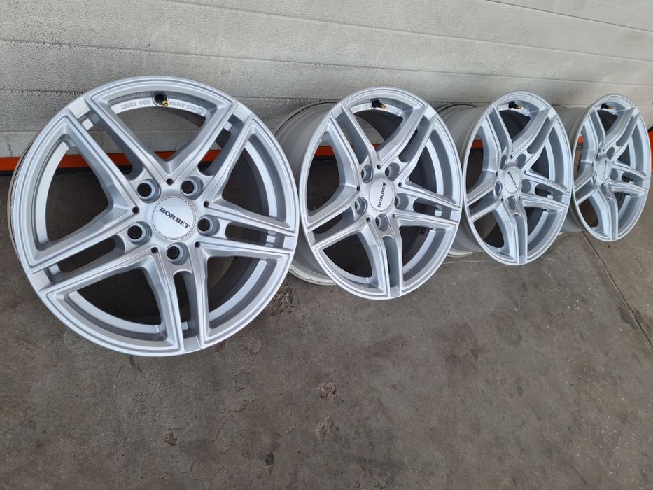 Джанти BORBET за BMW VW T5 T6 OPEL Insignia R16 5x120 ET31 7J