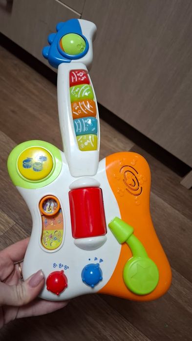 Mузыкальные игрушки саксофон и гитара PlayGo