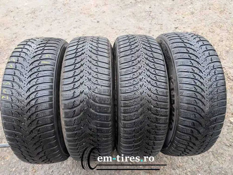 SET 4 Anvelope Iarna 205/65 R15 KUMHO WinterCraft WP51 94H - CU JANTE