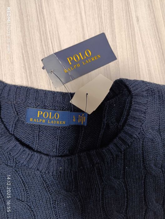 Polo Ralph Lauren Classics LS Pullover Hunter Navy''оригинален мъжки
