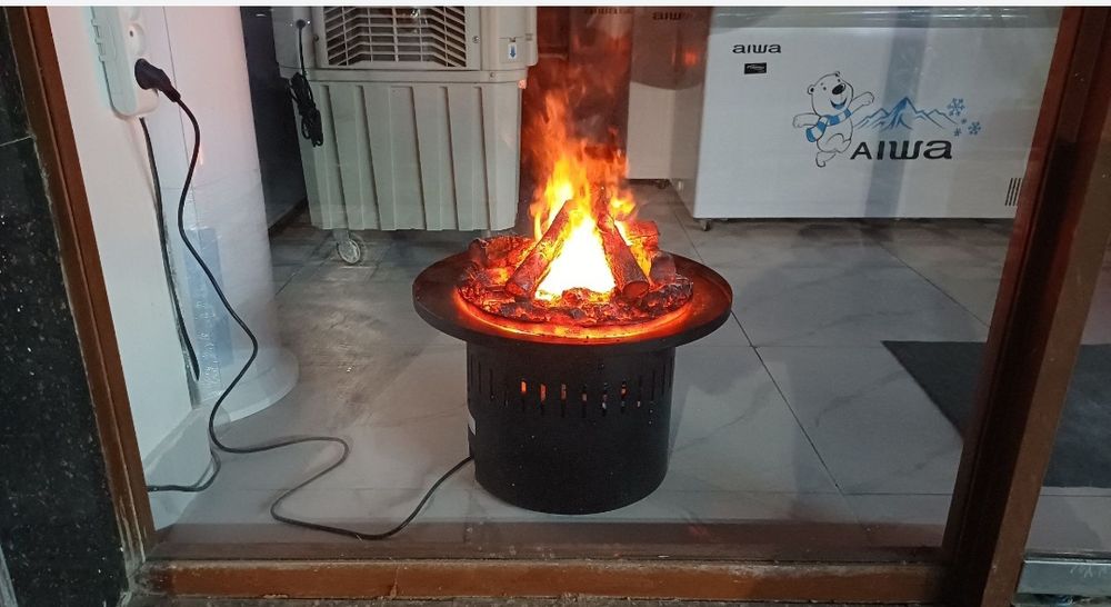 Камин,Kamin электричиская Aiwa