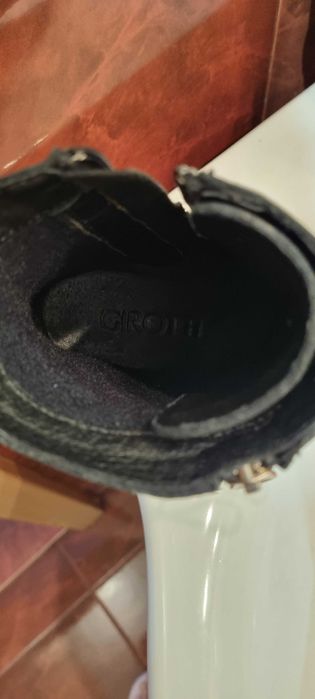 Боти естествена кожа