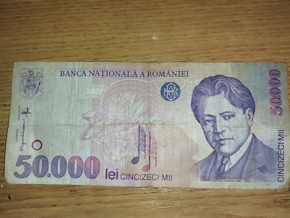 Vand bancnotă 50.000 (cincizeci mii lei)