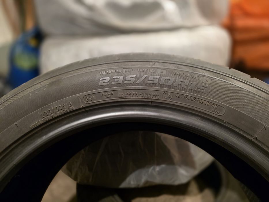 Продам комплект шин cooper evolution ctt 235/50 r19