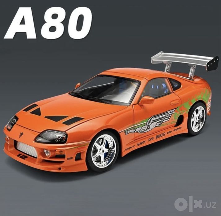 Toyota Supra Mk4 1:24 Масштабная модель металлическая