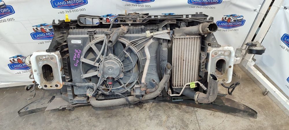 TRAGER / RADIATOR AC / RADIATOR APĂ / RADIATOR INTERCOOLER / ANSAMBLU 1 VENTILATOR  FORD B-MAX (JK) / 1.0 ECOBOOST 2012-2017 / COD OEM 8434820000 / C