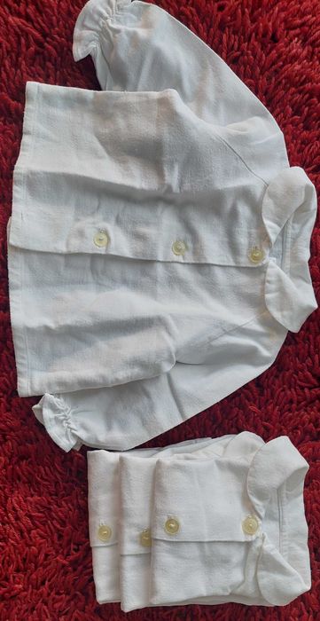 4 бр. нови бебешки бархетни блузки