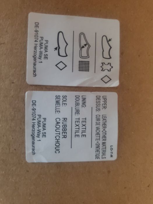 Puma бели сникърс