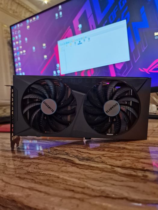 Видеокарта RTX gigabyte 3060 Ti 8 gb