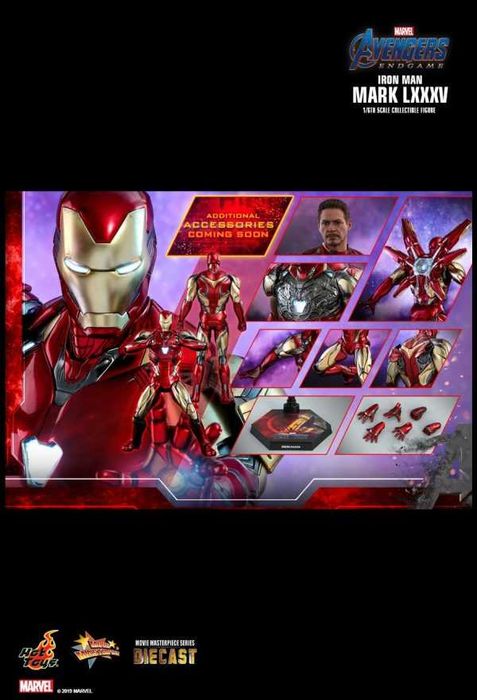 Колекционерска фигурка Hot Toys Avengers: Endgame IRON MAN mark 85