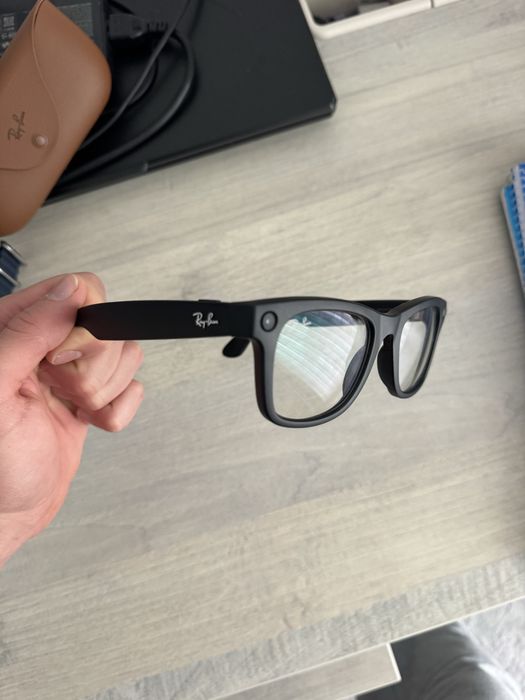 Rayban Meta Wayfarer Gen 2. Lentile transparente