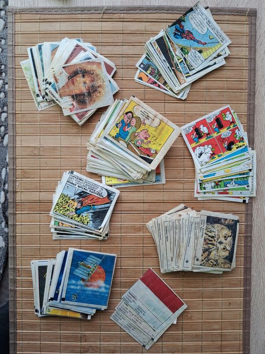 Продавам картинки,карти и лепенки от дъвки