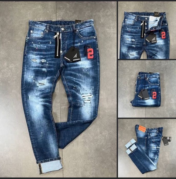 Мъжки дълги дънки различни модели