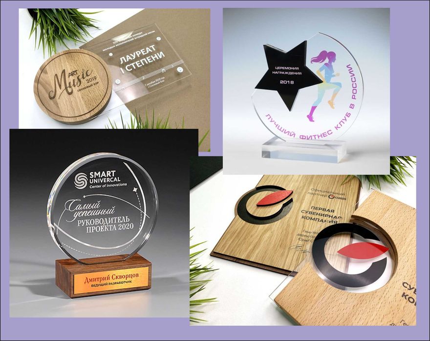 УФ Печать на различных материалах Сувенирной Продукции.