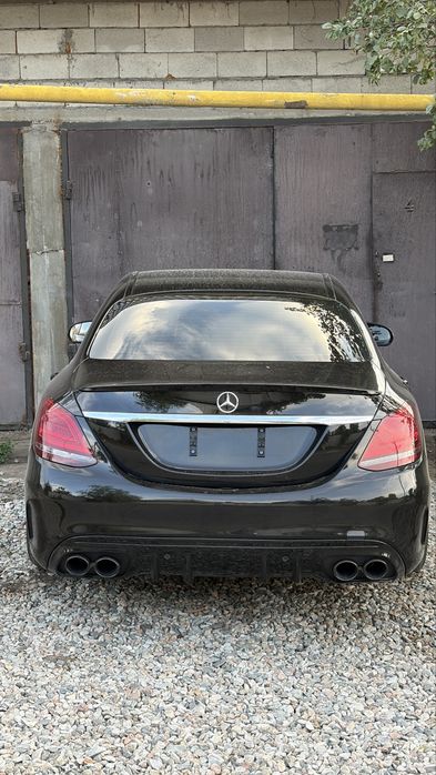 Спойлер на mercedes w205