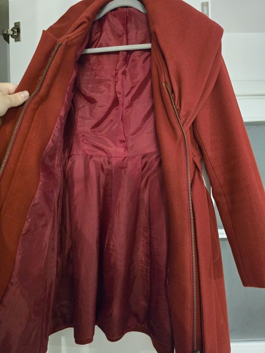 Palton gros 80% lana M