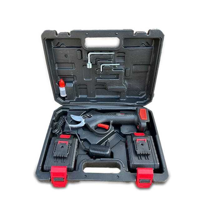 Акумулаторен Тример WerkBull с Безчет Ножица четири бат и 2 зарядни