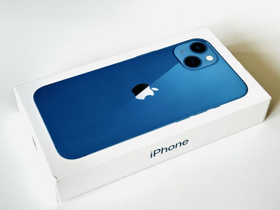 Iphone 13 128GB Blue 100% Батерия! Гаранция 6 месеца