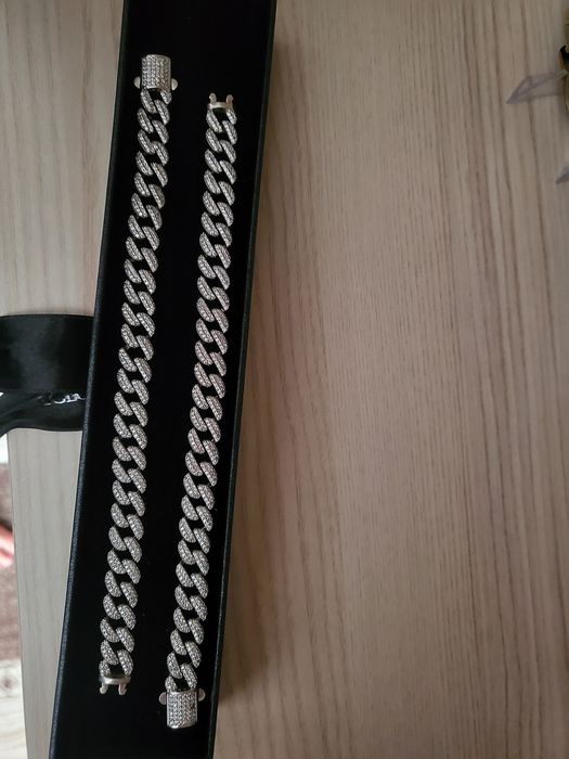 Bratara de argint cu pietre zirconia