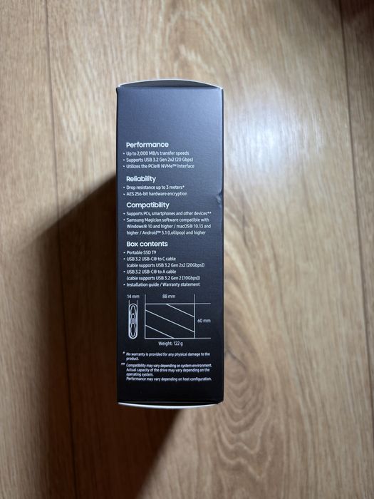 Samsung T9 4TB Portable SSD | Гаранция