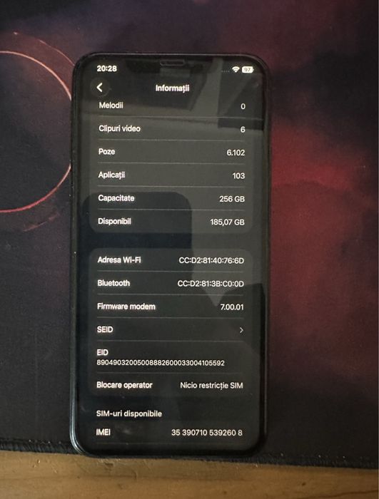 Vând iPhone 11 Pro Max 256 GB