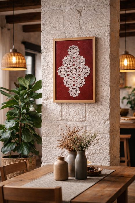 Пано за декорация в ретро стил с текстура и съвременно излъчване!