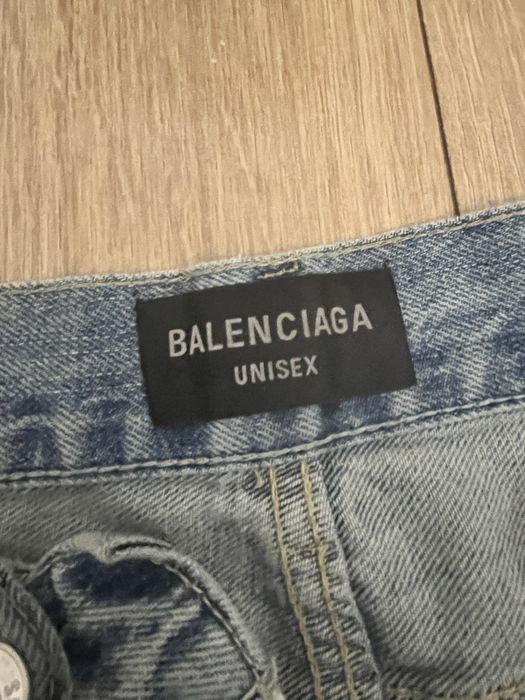 Blugi balenciaga lost tapes flared marimea M