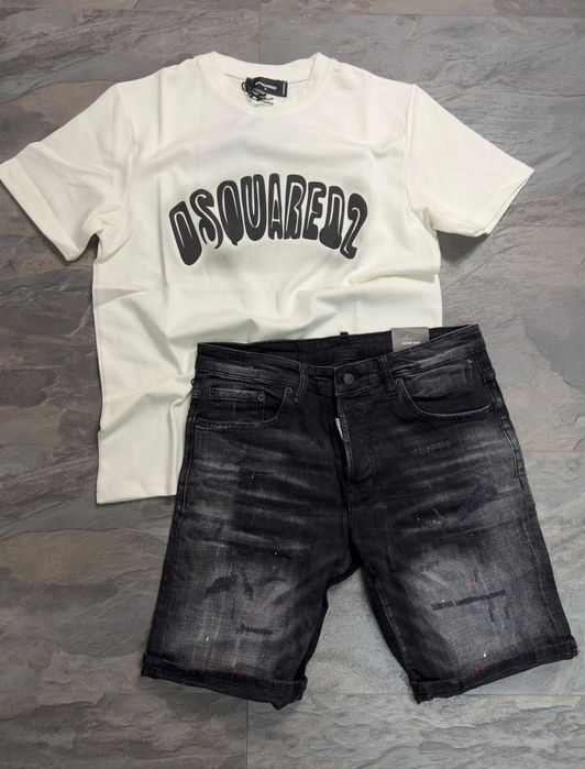 Мъжки Къси Дънки Dsquared2