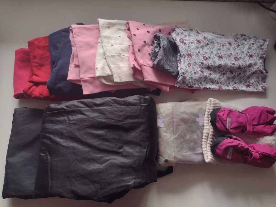 Комплект дрехи (12 броя) за момиче 116 / 122