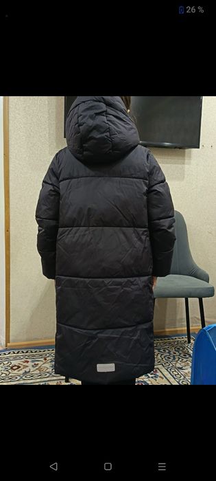 Продам куртку черную размер 152