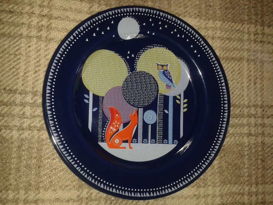 Folklore НОЩ Емайлирана Чиния