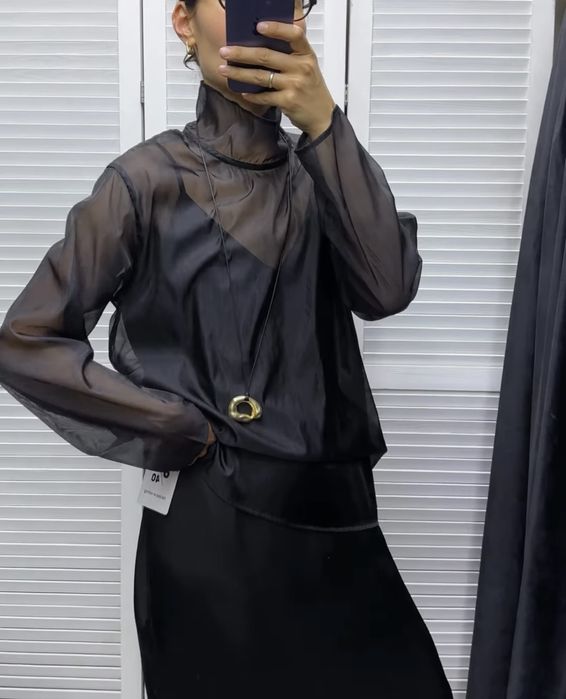 Рубашки оверсайз до 48 новый все