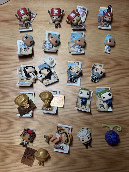 One piece kinder joy ван пис фигурки обмен