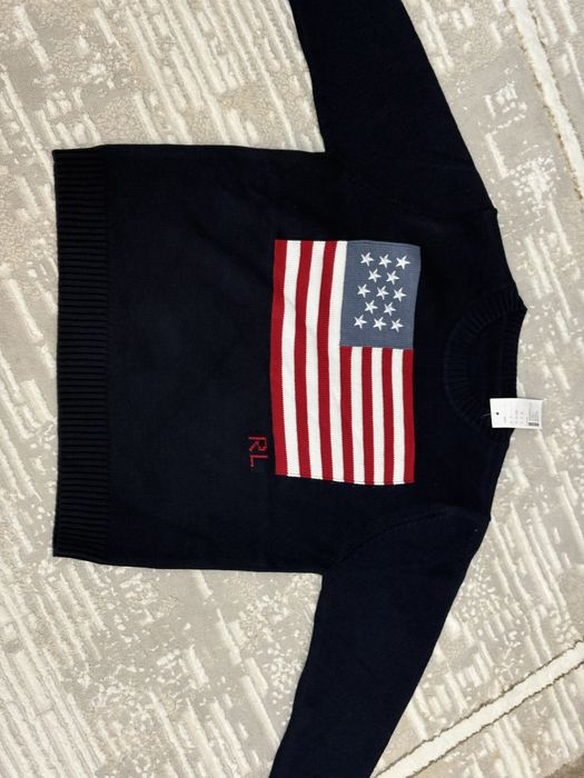 Свитер с флагом США Размер M
