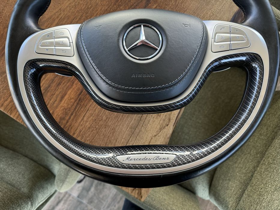 Карбонов Волан с Airbag за Mercedes W222 S350 S500