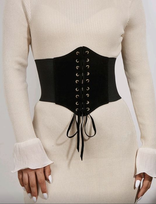 Corset elastic cu șiret