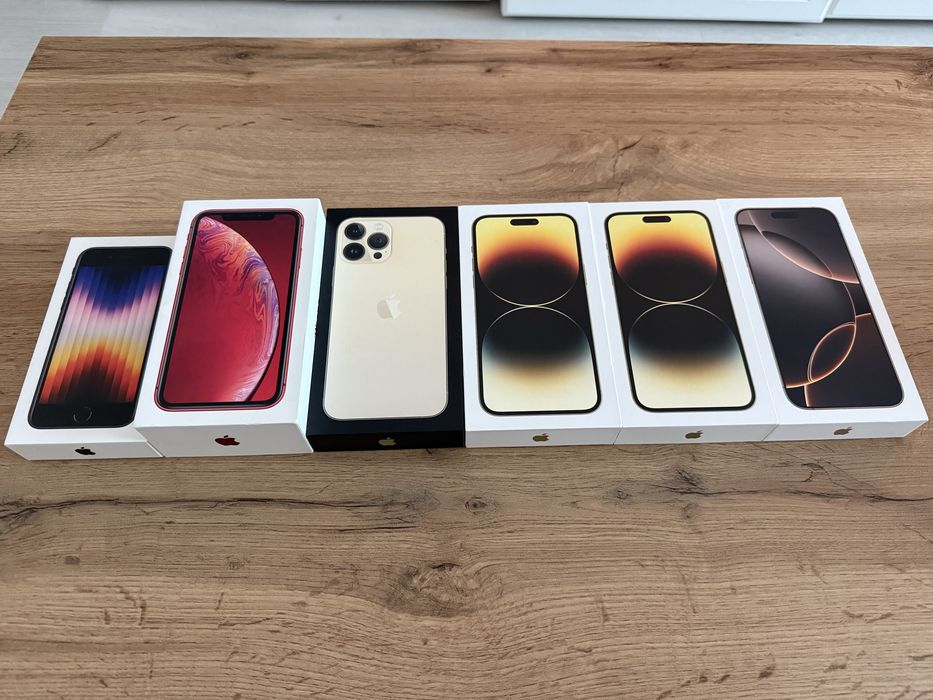 Cutii Apple iPhone - SE3/Xr/13 Pro Max/14 Pro Max/16 Pro Max