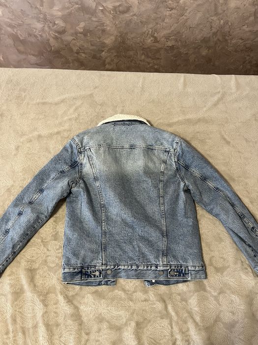 Мъжко дебело дънково яке