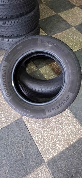 2бр. 205/60/16 Continental 6.3mm грайфер, дот 21г. Предлагаме монтаж---