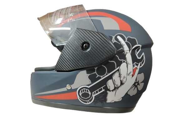 Каска за Мотор два цвята М/Л/ХЛ размер