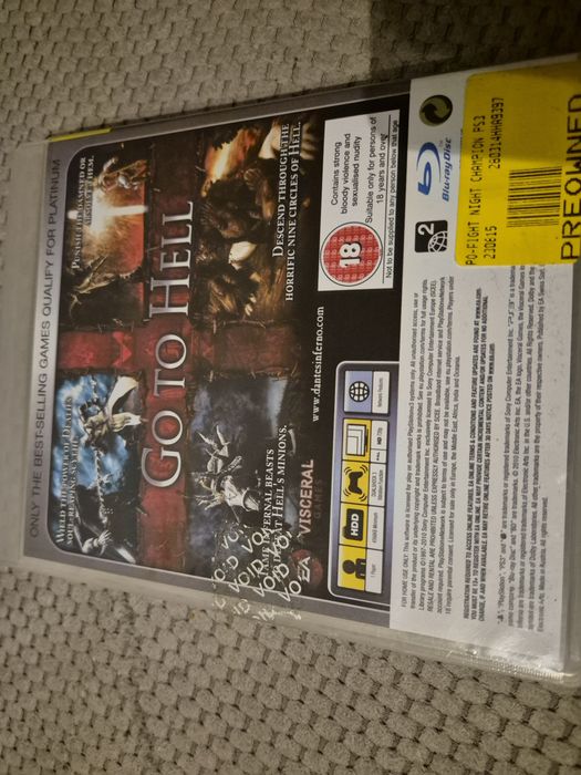 Joc original Dante Inferno PlayStation 3 PS3 PS 3
