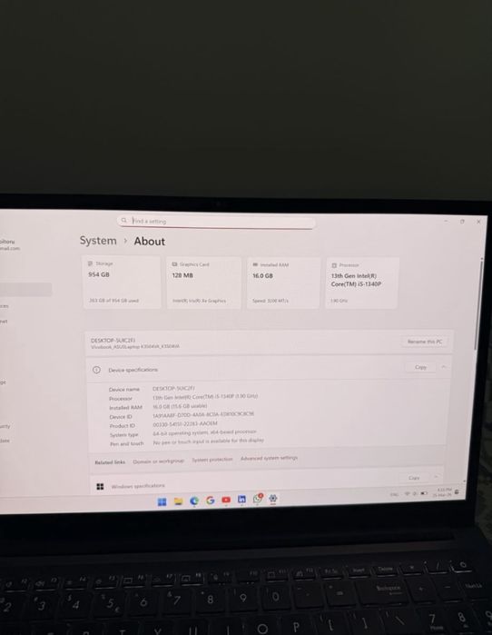 leptop asus vivobook 15x oled