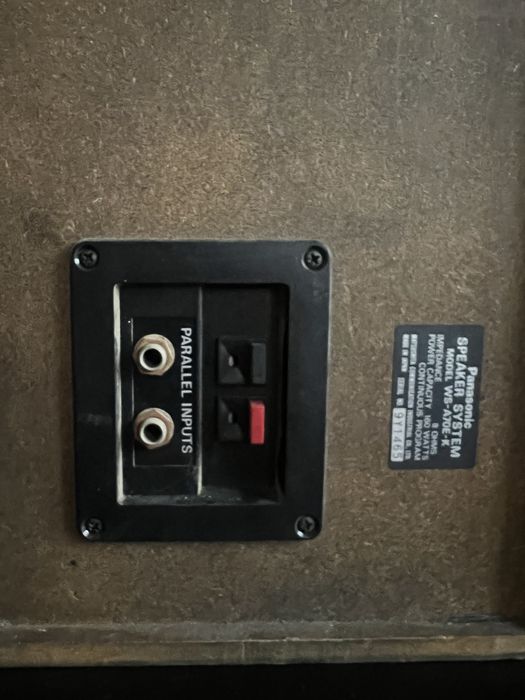 Boxe Hi-Fi Panasonic RAMSA WS-A70E-K - 160W, 8 Ohmi, Made in Japan