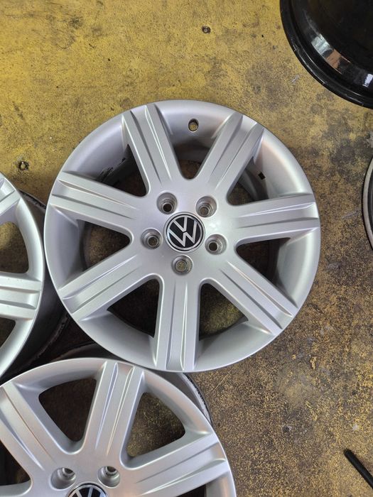 4 Jante Aliaj 5x112 16'' OEM VW Golf Passat Touran Tiguan Caddy Sharan
