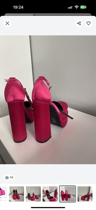 Обувки на ток тип версаче