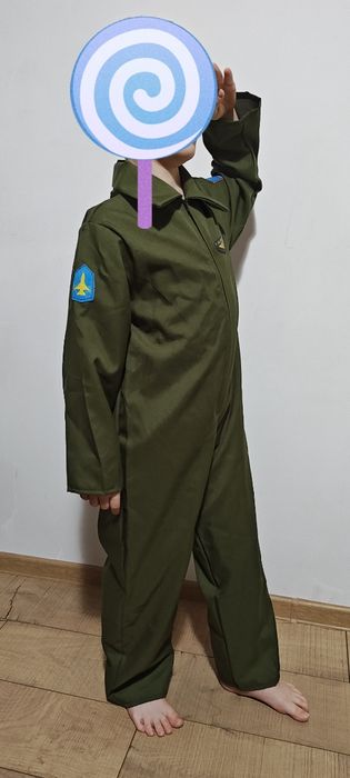 Costum poliție / pilot avion pt copii, pt Fasching, carnaval, serbare