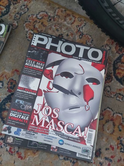 Colectie de reviste PHOTO 12 bucati (arta fotografiei)