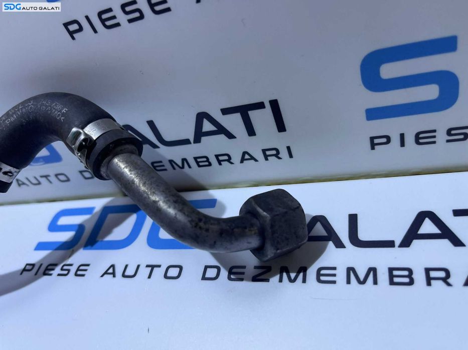 Furtun Conducta Teava Alimentare Tur Ungere Ulei Turbo Turbina Turbosuflanta Audi Q5 2.0 TDI CAGA CAGB CAHA CAHB 2009 - 2012 Cod 03L145736F [D0042]